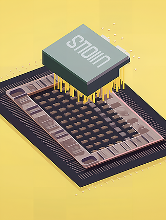 微縮宇宙的精密藝術 半導體芯片工廠與集成電路設計的視覺語言